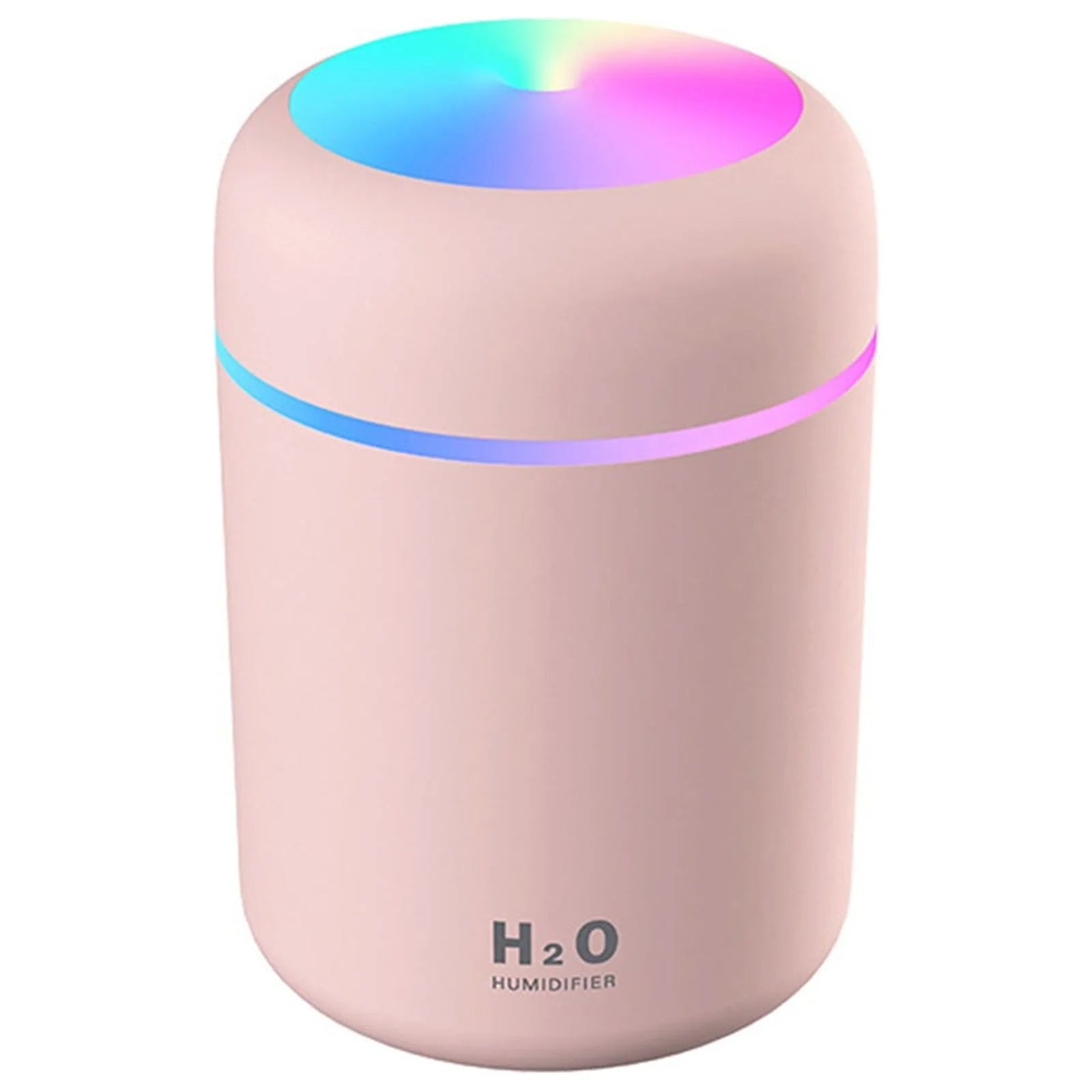 Portable Car Humidifier Colorful Cool Mini Humidifier, Usb Desktop Humidifier for Bedroom,Office Room, Car,Etc. Auto Shut-Off, 2 Mist Modes, Super Quiet., Gift