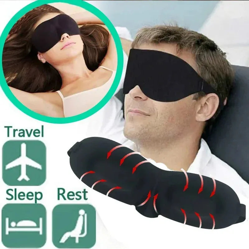 3D Shaped Sleep Facial Mask for Men and Women Eye Mask Sleep Comfort Eye Mask
