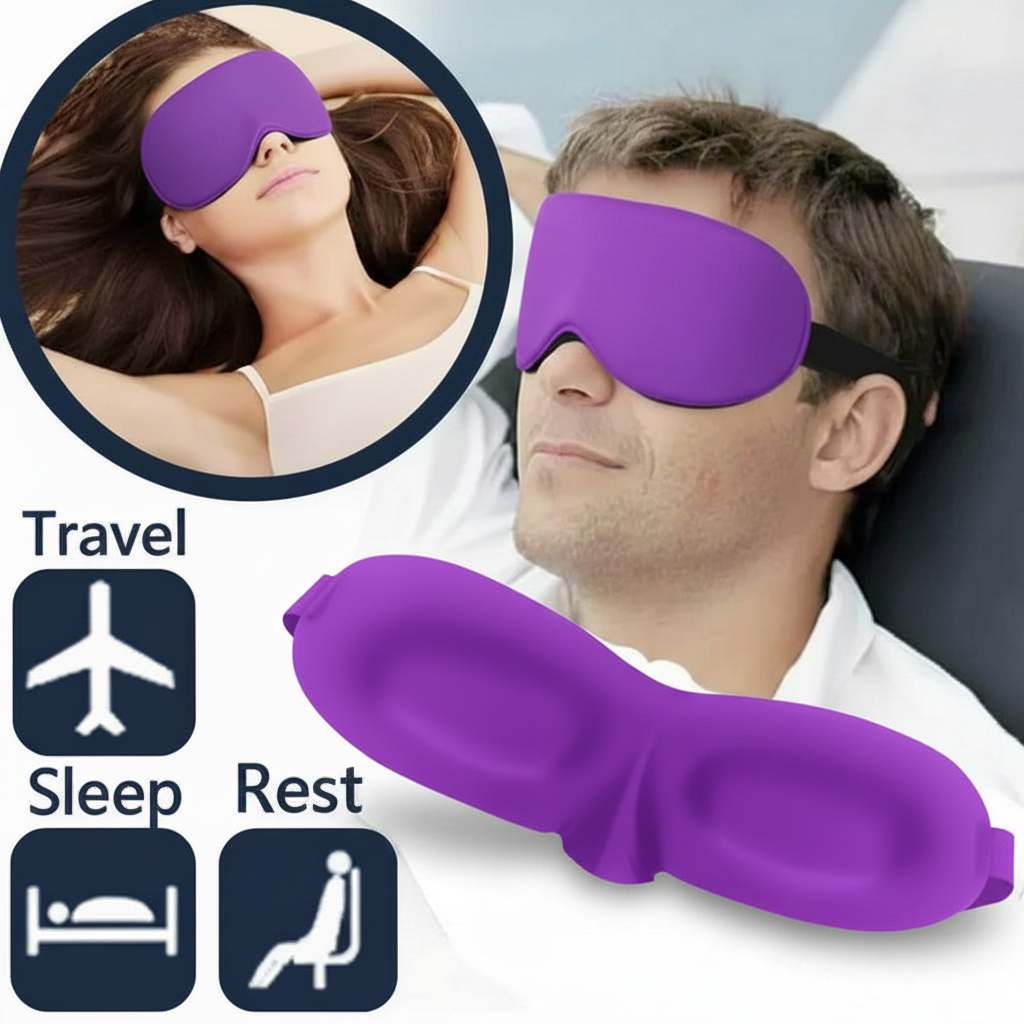 SNOOZLY 3D Contour Sleep Mask