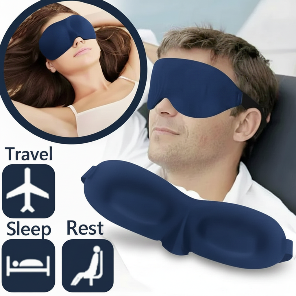 SNOOZLY 3D Contour Sleep Mask