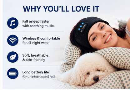 SNOOZLY Bluetooth Sleep Headband