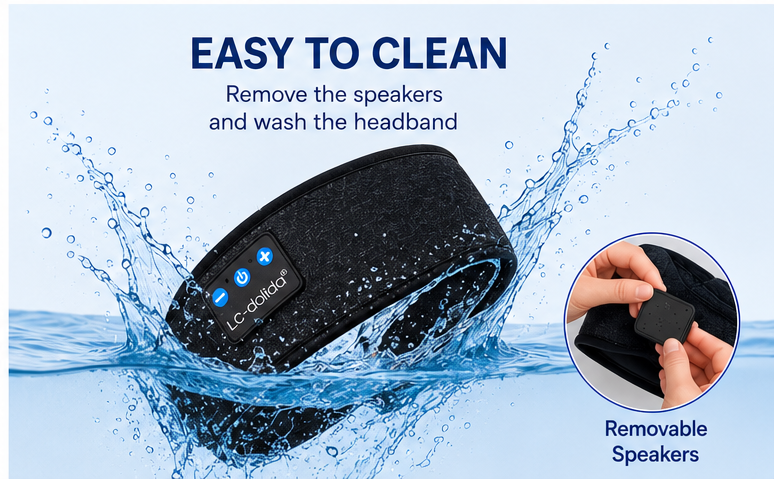 SNOOZLY Bluetooth Sleep Headband