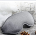 Ultimate Stereoscopic Sleep Eye Mask - Double-Sided Lycra, Breathable & Minimalist Design for Total Blackout Comfort