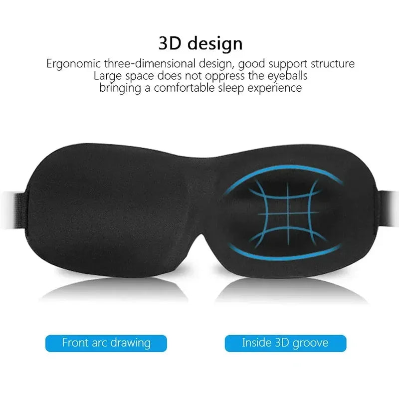 3D Shaped Sleep Facial Mask for Men and Women Eye Mask Sleep Comfort Eye Mask
