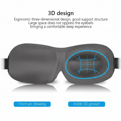 SNOOZLY 3D Contour Sleep Mask