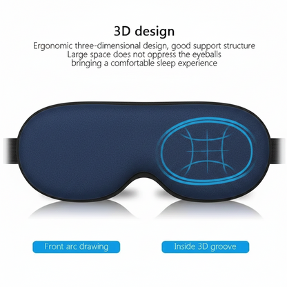 SNOOZLY 3D Contour Sleep Mask