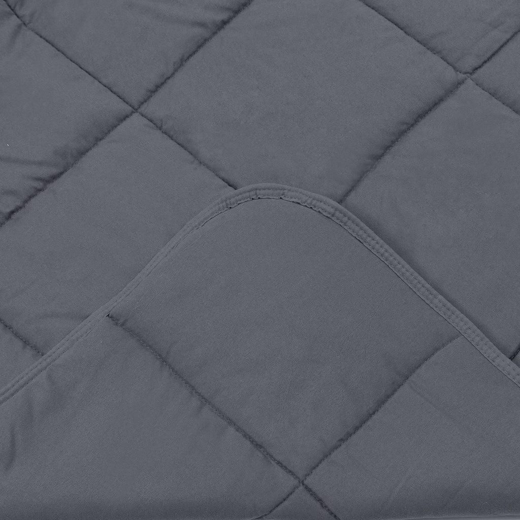 Kids Weighted Blanket 5Lbs, 36.2"X48.2" Toddler Weighted Blanket for Sleep & Calming, Breathable Heavy Blanket for Children, Gray