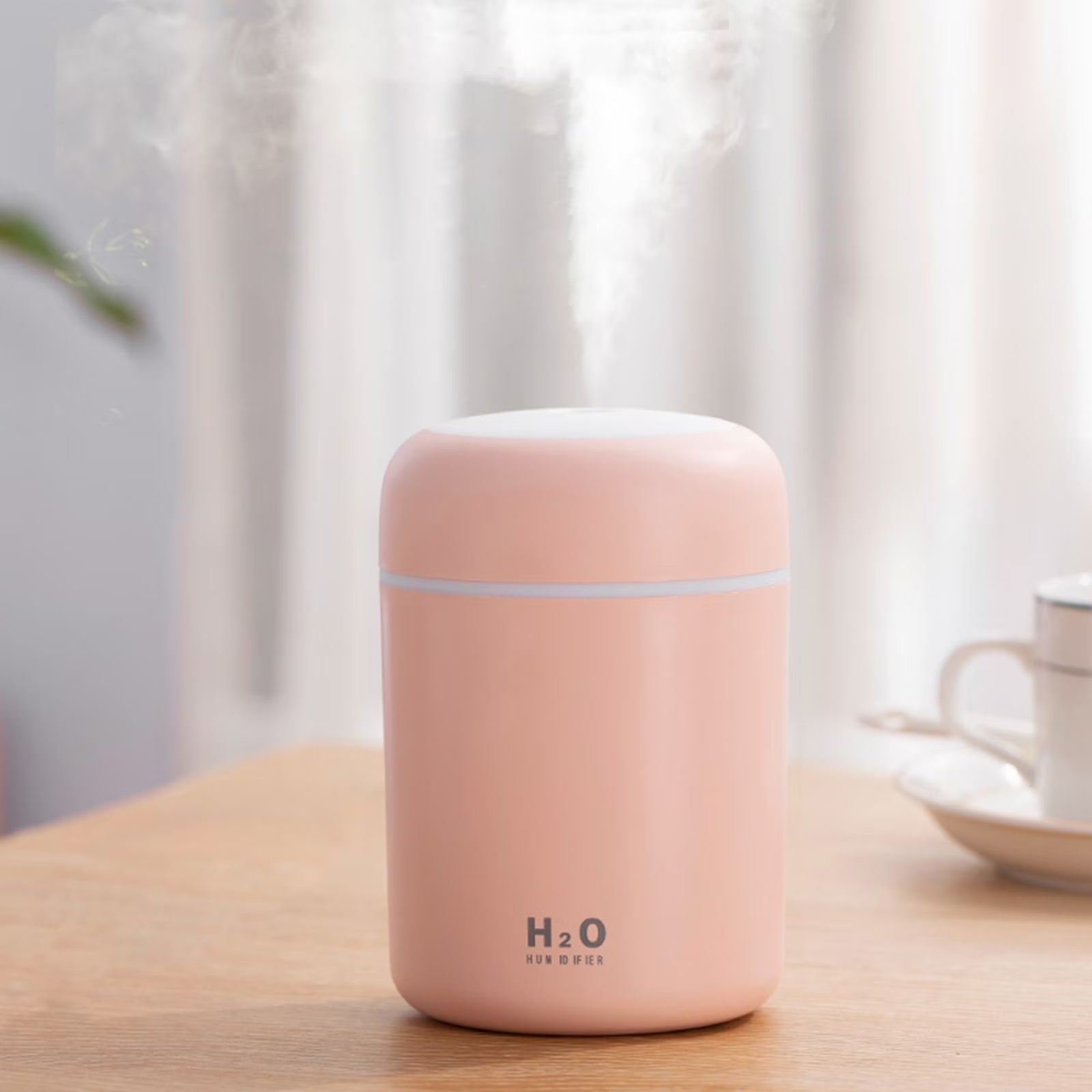 Portable Car Humidifier Colorful Cool Mini Humidifier, Usb Desktop Humidifier for Bedroom,Office Room, Car,Etc. Auto Shut-Off, 2 Mist Modes, Super Quiet., Gift